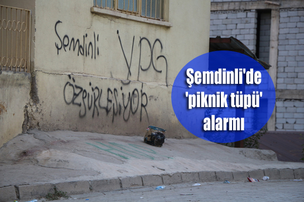 Şemdinli’de ‘piknik tüpü’ alarmı