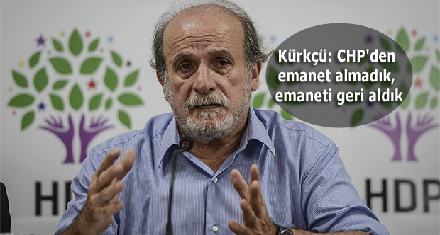 Kürkçü: CHP’den emanet oy almadık, emaneti geri aldık