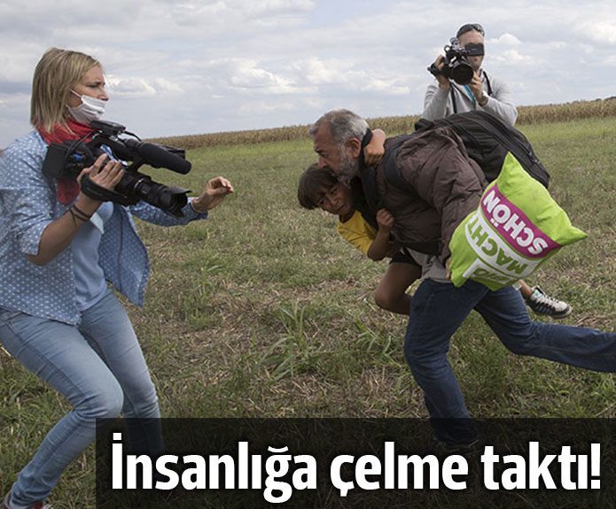 ‘Gazeteci’ insanlığa çelme taktı!