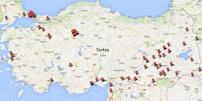 HDP ihlal haritası çıkardı