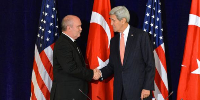 Feridun Sinirlioğlu Kerry’le görüştü