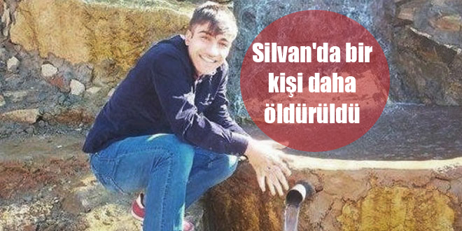 Silvan’da bir kişi daha öldürüldü