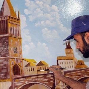 Suriyeli Ressamın Eserleri Büyük Beğeni Topluyor