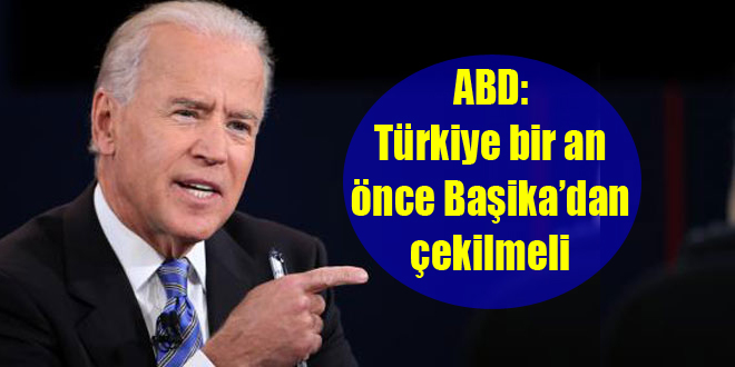 ABD: Türkiye bir an önce Başika’dan çekilmeli