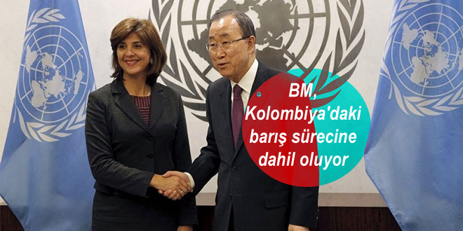 BM, Kolombiya’daki barış sürecine dahil oluyor