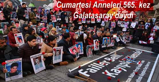 Cumartesi Anneleri 565. kez Galatasaray’daydı
