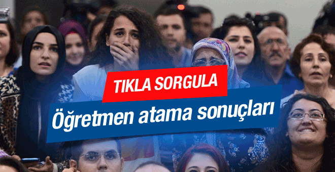 30 bin öğretmen ataması yapıldı