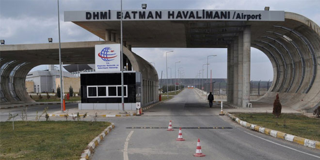 Batman Havalimanı’na iki havan topu mermisi düştü iddiası
