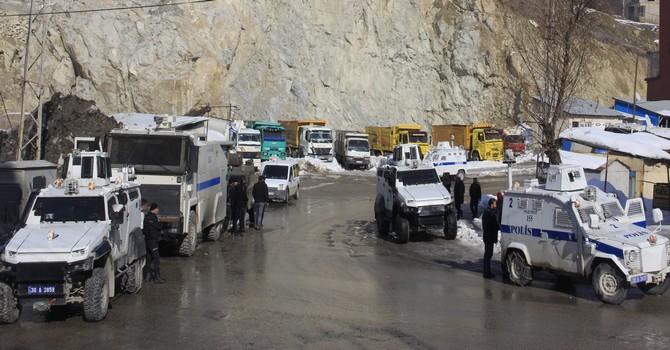 Hakkari’de açıklama sonrası gerginlik