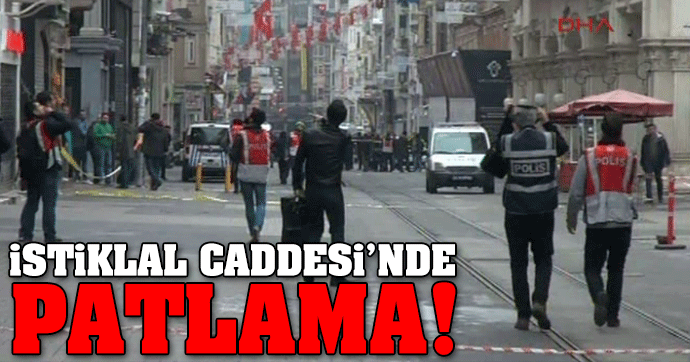 İstiklal Caddesi’nde patlama: 4 ölü, 20 yaralı