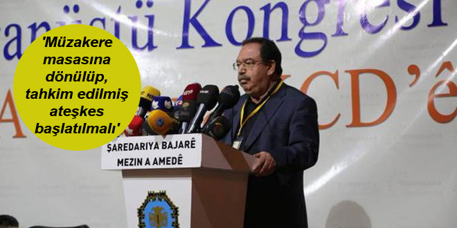 Hatip Dicle: ‘Müzakere masasına dönülüp, tahkim edilmiş ateşkes başlatılmalı’