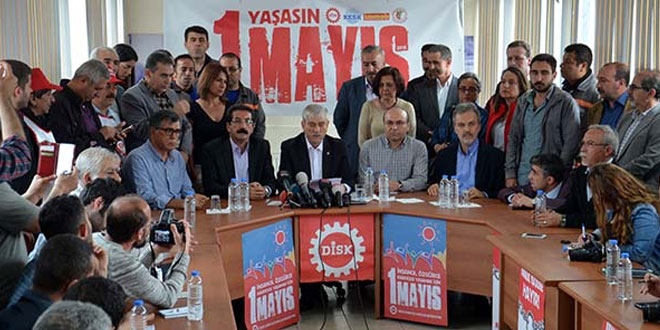 DİSK, KESK, TTB ve TMMOB: 1 Mayıs’ta Bakırköy’deyiz