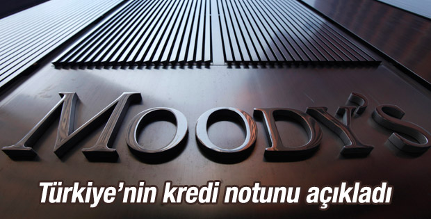 Moody’s Türkiye’nin notunu değiştirmedi