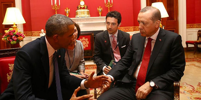 Erdoğan, Obama ile görüştü
