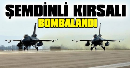 Şemdinli kırsalında hava harekatı