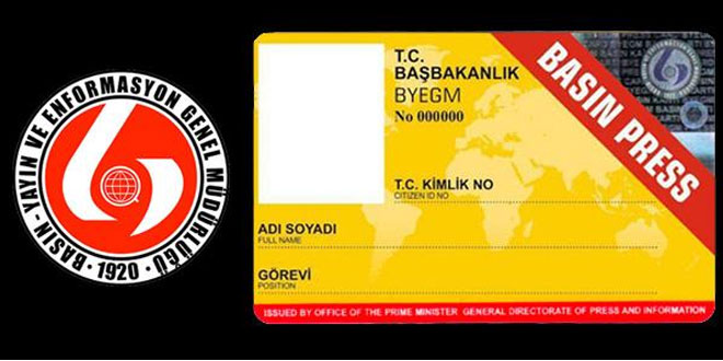 330 basın kartı iptal edildi