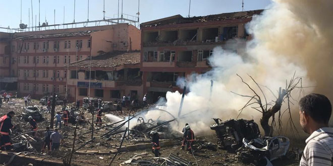 Elazığ Emniyet Müdürlüğü’ne saldırı