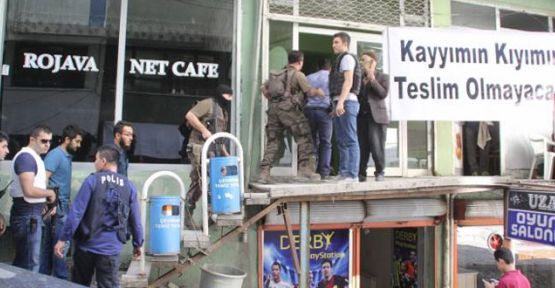 Hakkari’de DBP ve HDP’ye polis baskını