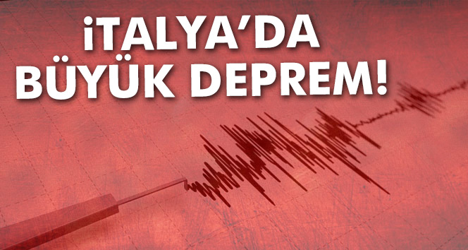 İtalya’da 6.5 büyüklüğünde deprem!
