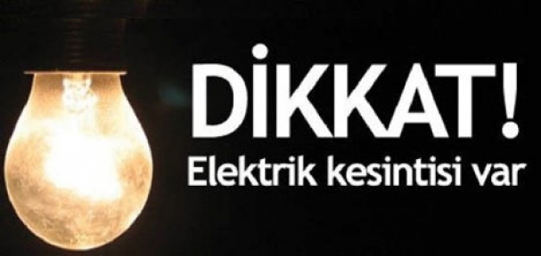 Şemdinli’de 3 gün elektrik kesintisi yaşanacak
