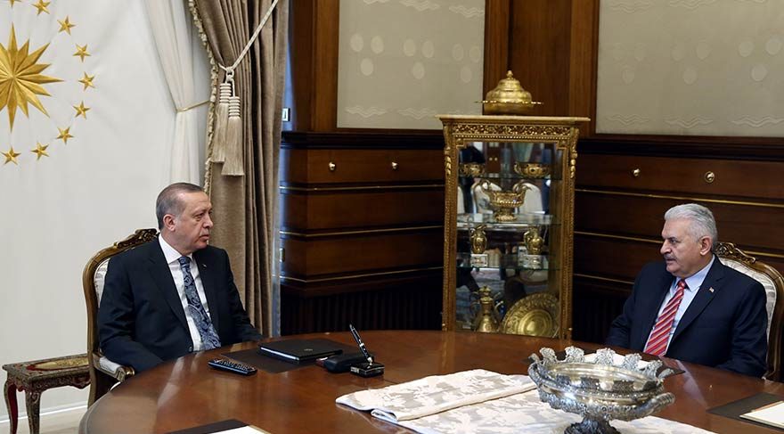 Erdoğan – Yıldırım görüşmesi sona erdi
