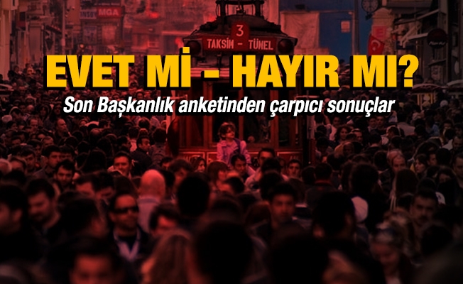 Son referandum anketinde ‘Hayır’ önde