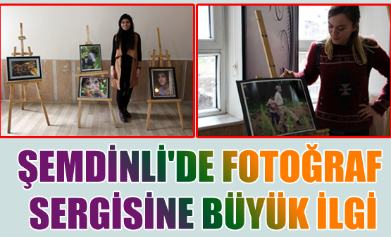 Şemdinli’de Fotoğraf Sergisine Büyük İlgi