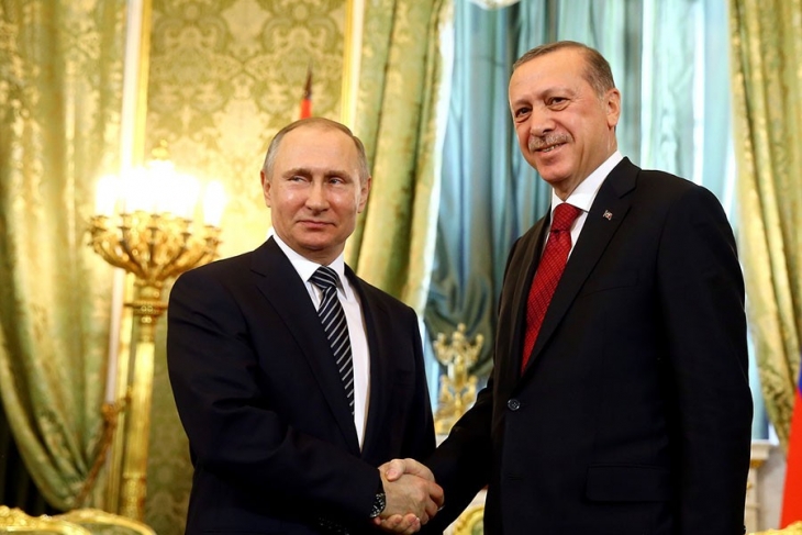 Erdoğan Putin ile telefonla görüştü