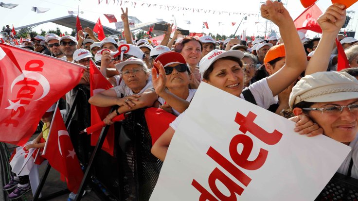 Ankette Adalet Yürüyüşü’ne destek yüzde kaç çıktı?