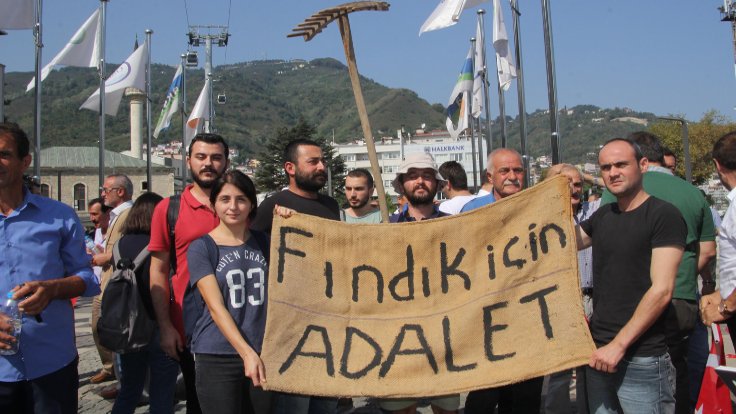 ‘Fındık için adalet’ eylemi başladı