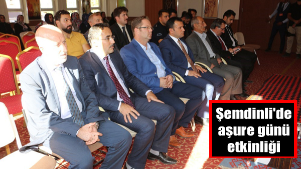 Şemdinli’de aşure günü etkinliği