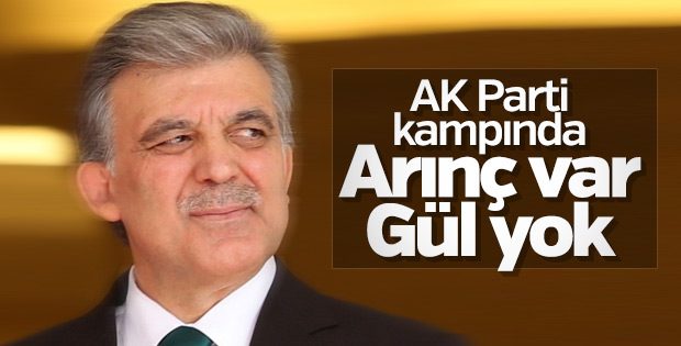 AK Parti davetine Gül’den ret, Arınç ve Çelik katılıyor
