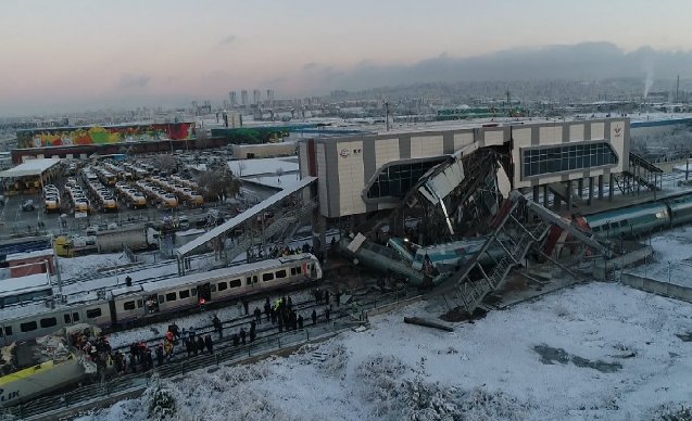 Ankara’da tren kazası: 9 ölü, 46 yaralı