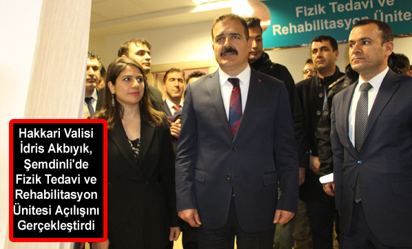 Hakkari Valisi İdris Akbıyık, Şemdinli ve Derecik’te