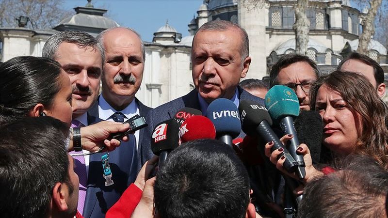 Erdoğan: Seçim bitti, şimdi mahkeme süreci var