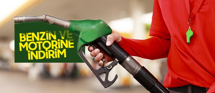 Motorin ve benzine indirim