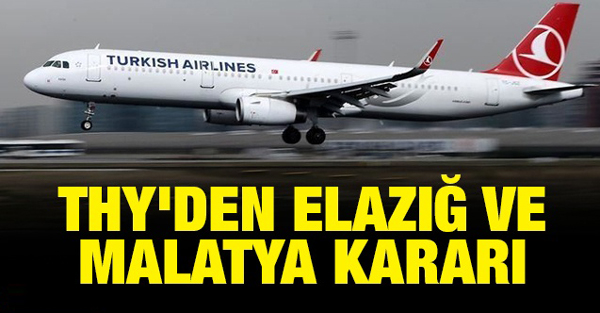 THY’den Elazığ’a sabit fiyatlı ek sefer