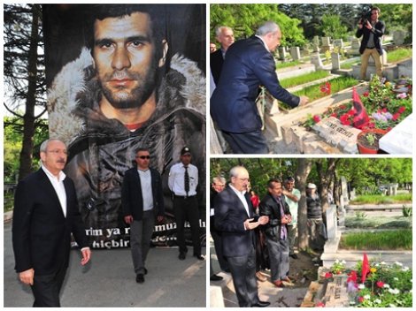Kılıçdaroğlu, Deniz Gezmiş, Yusuf Aslan ve Hüseyin İnan’ı andı