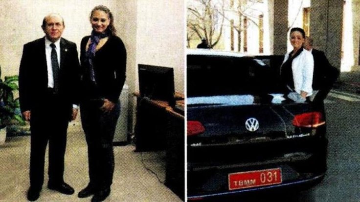Burhan Kuzu, Güniz Akkuş’u Meclis’te ağırlamış