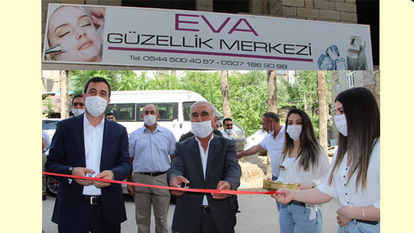 Şemdinli’de EVA Güzellik Merkezi Hizmete Açıldı