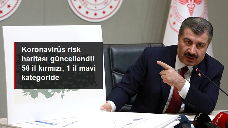 Covid-19 salgınında ‘çok yüksek riskli’ il sayısı 58’e ulaştı