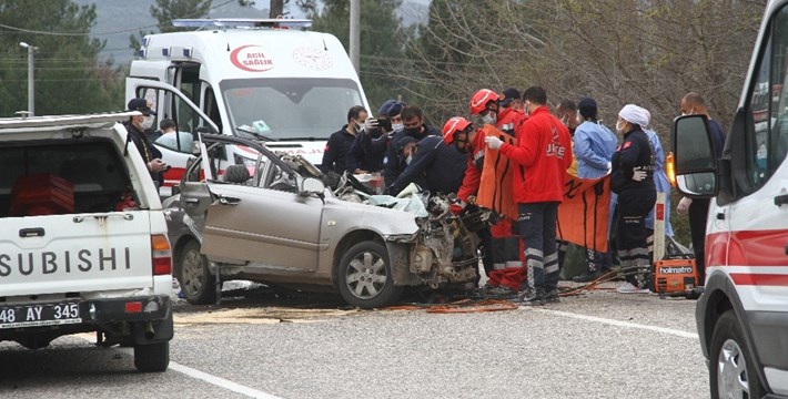 Fethiye’de korkunç kaza: 5 ölü