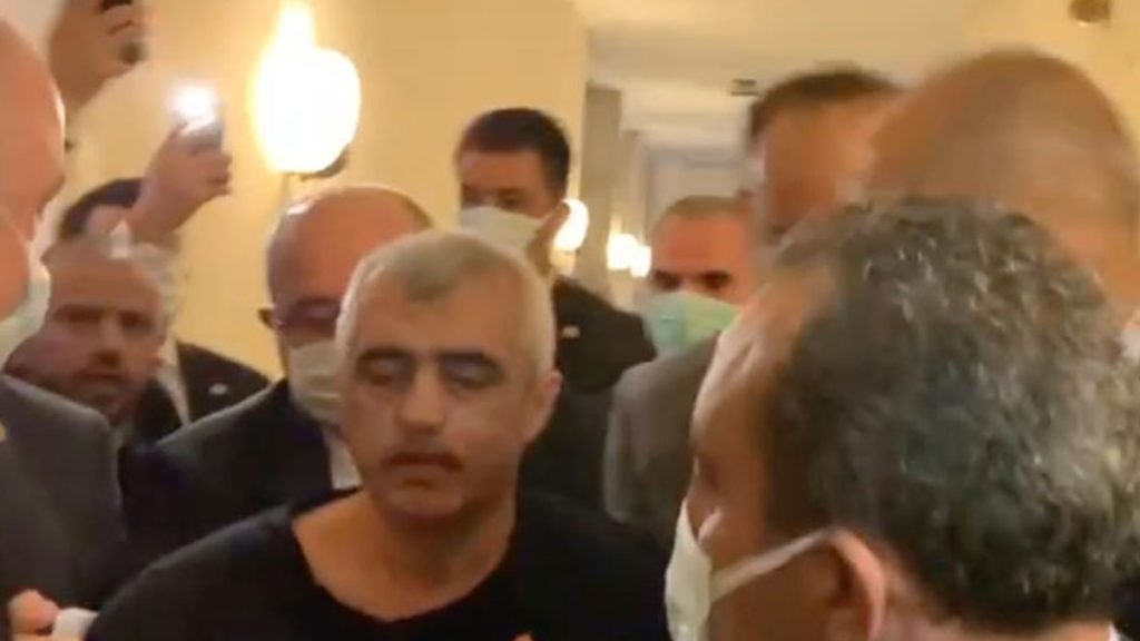 HDP’li Ömer Faruk Gergerlioğlu TBMM’de gözaltına alındı