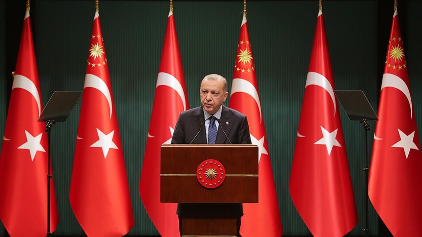 Erdoğan: Yeni kontrollü normalleşme sürecini başlatıyoruz