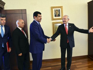 Kılıçdaroğlu, Katar Büyükelçisi Al Sani’yi kabul etti