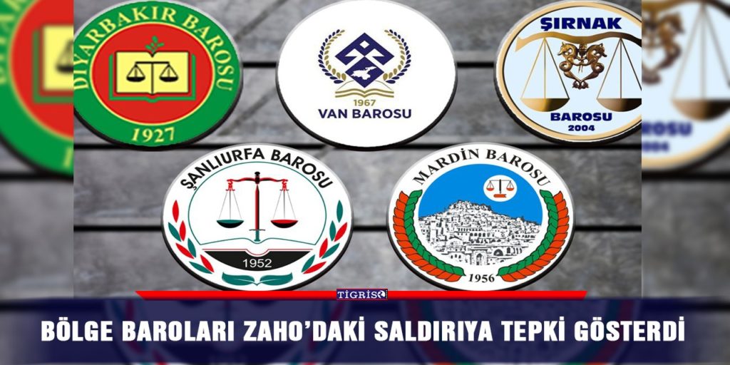 Barolardan Zaho’daki saldırıya tepki