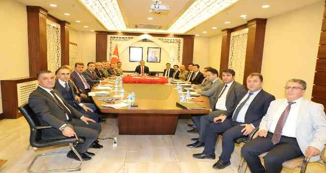 Hakkari’de ‘Karla Mücadele Koordinasyon Toplantısı’ yapıldı