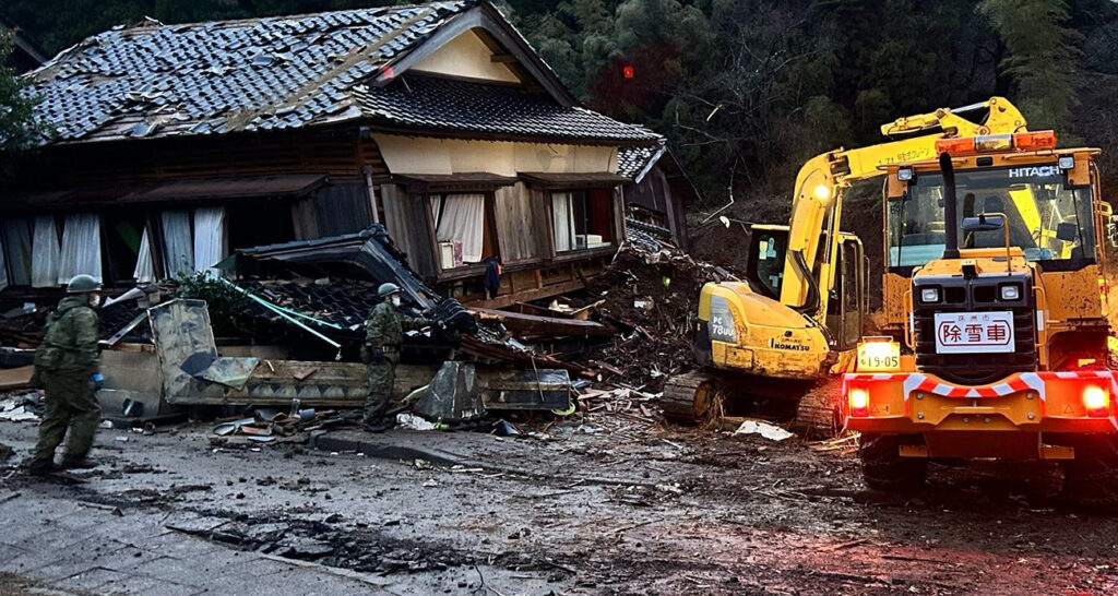 Japonya’daki 7,6’lık depremde can kaybı 168’e yükseldi