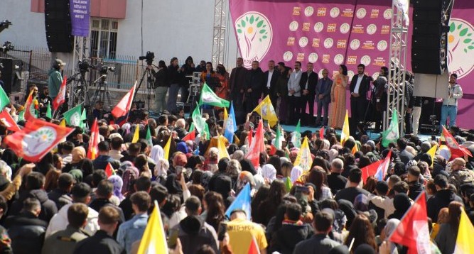 DEM Parti’nin Hakkâri mitingi
