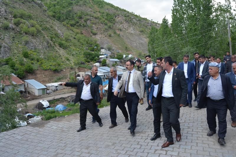 Kaymakam Ateş’ten Köy ziyaretleri devam ediyor